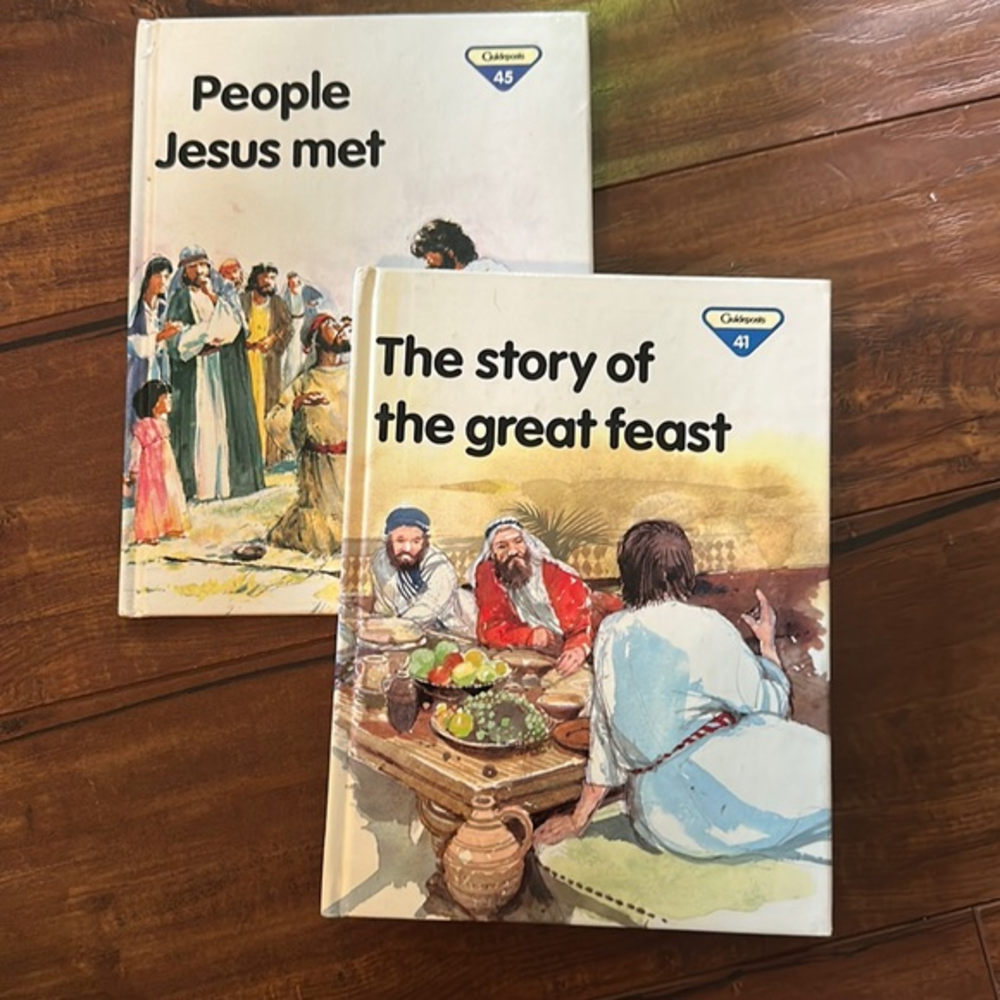 The Story of the Great Feast (Guideposts, 41) & People Jesus Met (45) Vintage‎